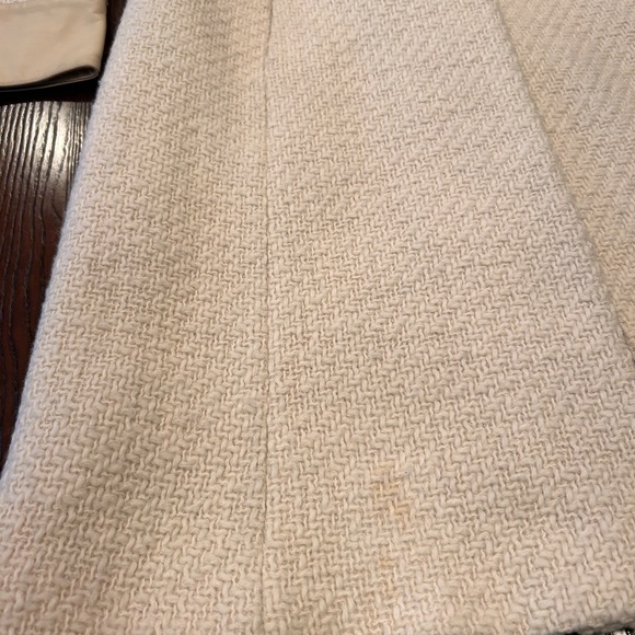 mackage women wool coat with leather trim - Picture 3 of 8